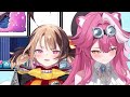 Gigi the Stalker is always keeping an eye on Raora 【Hololive / Raora Panthera | Gigi Murin】