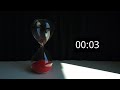 30 minutes Timer - hourglass with digital timer, ASMR sand sounds, no music