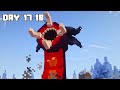 I Survived 1000 Days as a DEMON WORM in HARDCORE Minecraft! (Full Story)