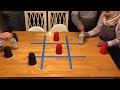 TicTacToe Water Bottle Flip | DIY Game