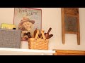 LAUNDRY ROOM CLOSET MAKEOVER PROJECT!! - Antique Washboard Collection & Vintage Decor