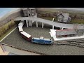 Compact Budget Oval Model Railway/ Railroad Layout Part Two Backscene and Hills