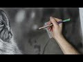 Hyperrealistic Fox Drawing / 50 Hour Time-Lapse