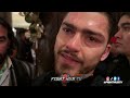 Oscar Duarte IN TEARS after KO loss to Ryan Garcia; Surprised by his POWER!