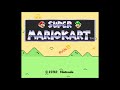 Super Mario Kart (SNES)- Gameplay