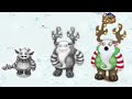 DOF Vs TLL Vs MSM - Seasonal Monsters - Comparison ~ My Singing Monster