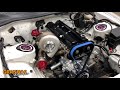 Modifying 2JZ-GTE valve covers for use with a catch can