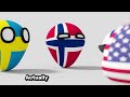 USA KNOWS FLAGS 1-5 | Countryballs Compilation