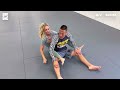 MMA Demo | Gogoplata From Back Control | Laura Sanko