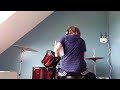 Cute Drummer does Drum Solo