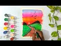 Beautiful scenery painting with 20 rs watercolour 🤩 / @Joonyart