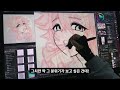 🍑The biggest tablet of my life (w.Huion KAMVAS PRO 27) [Draw with me/Clip Studio]