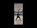 Dance Routine Progress from Dance Class in College