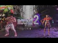 Street Fighter 6 - Blanka, Rashid y Ryu vs Akuma ,Kimberly y JP (Level 8)