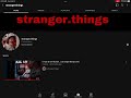 pls sub to my stranger things account 💖 @dustyybun