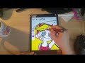 Dibujando con CookieCat Fanarts! Hoy: Coloreando con el iPad a Star Butterfly