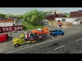 This Dodge got TOTALED *Tow Trucks FS22* | Farming Simulator 22