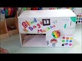 ASMR /How to make a mini blind bag machine/ miniature blind bag machine/blind bag /squishy/ Diy