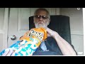angry grandpa eating cheetos puffs with the talking ginger 2 eat with me music