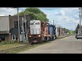 Railroad Needs The Fire Department, Plus A Close Call At A Railroad Crossing! #trains #trainvideo