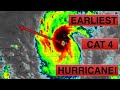 Major Hurricane Beryl Earliest CAT4 EVER! TD3 Forms too & Invest 96L behind Beryl!