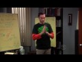 The big bang theory 3x04 Raj working with Sheldon