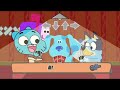“Blue Night” - Pasta Night but Blue, Gumball, and Bluey sing it