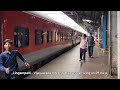 17206 Train Journey | COA - SNSI | Parallel Race with Freight Train |  2AC Journey | Indian Railways