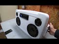 DIY Powerful Bluetooth Speaker From Cooler  and Old Speakers / Powerful Bass