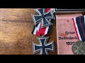 German wwii iron cross militaria collection