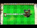 10 overlapping plants VS super red-eye Gargantuar—Plants Vs Zombies Hybrid