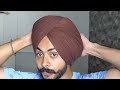 Free Style Wattan Wali Pagg 5 Larh | Turban Tutorial | 5 Minutes Tutorial