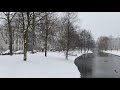 Snowstorm Darcy, Westersingel Rotterdam. February 7th 2021.