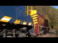 [4K] Great Smoky Mountains Railroad Steam Train