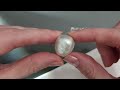 Baroque South Sea pearl 17.7-21.5 mm, Australia (7273)