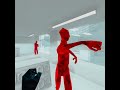 Failing to be a badass - SuperHOT VR Demo