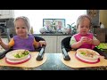 Twins try pearled couscous