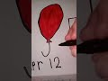 Drawing & Coloring A Balloon 🎈