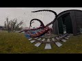 360° Scary Kraken Attack in Train Yard VR 360 Video 4K Ultra HD