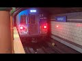 PATH: PA-5 Yellow & Green Line trains at Newport (9/22/2023)