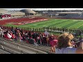 UIL area E marching contest 2018