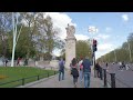 London Spring Walk - Buckingham Palace, Green Park to Piccadilly Circus