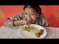 EATING CHICKEN LIVER AND GIZERD KOSHA AND KHARKOL PATA BATA.BIGBITES।MASSIVE EATING।