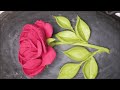 Create a Masterpiece with this Easy Step-by-Step Red Rose Sculpture Painting