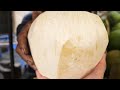 Powerful Coconut Cutting Skills Master - Cambodian Street Food