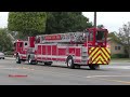 *NEW TRUCK* Orange City Fire Dept. Truck 1 & Rescue 1 Responding