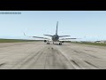 #swiss001landing Butter Landing at DUS runway 05R