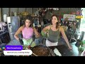 Homemade Lamb Papoutsakia LIVE with Maddie & Kiki!