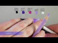 How To Blend Prismacolor Pencils | Beginner Tutorial Episode 1 - Black,Purple,White