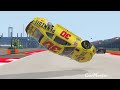 NASCAR Rollover Crashes #3 | BeamNG Drive